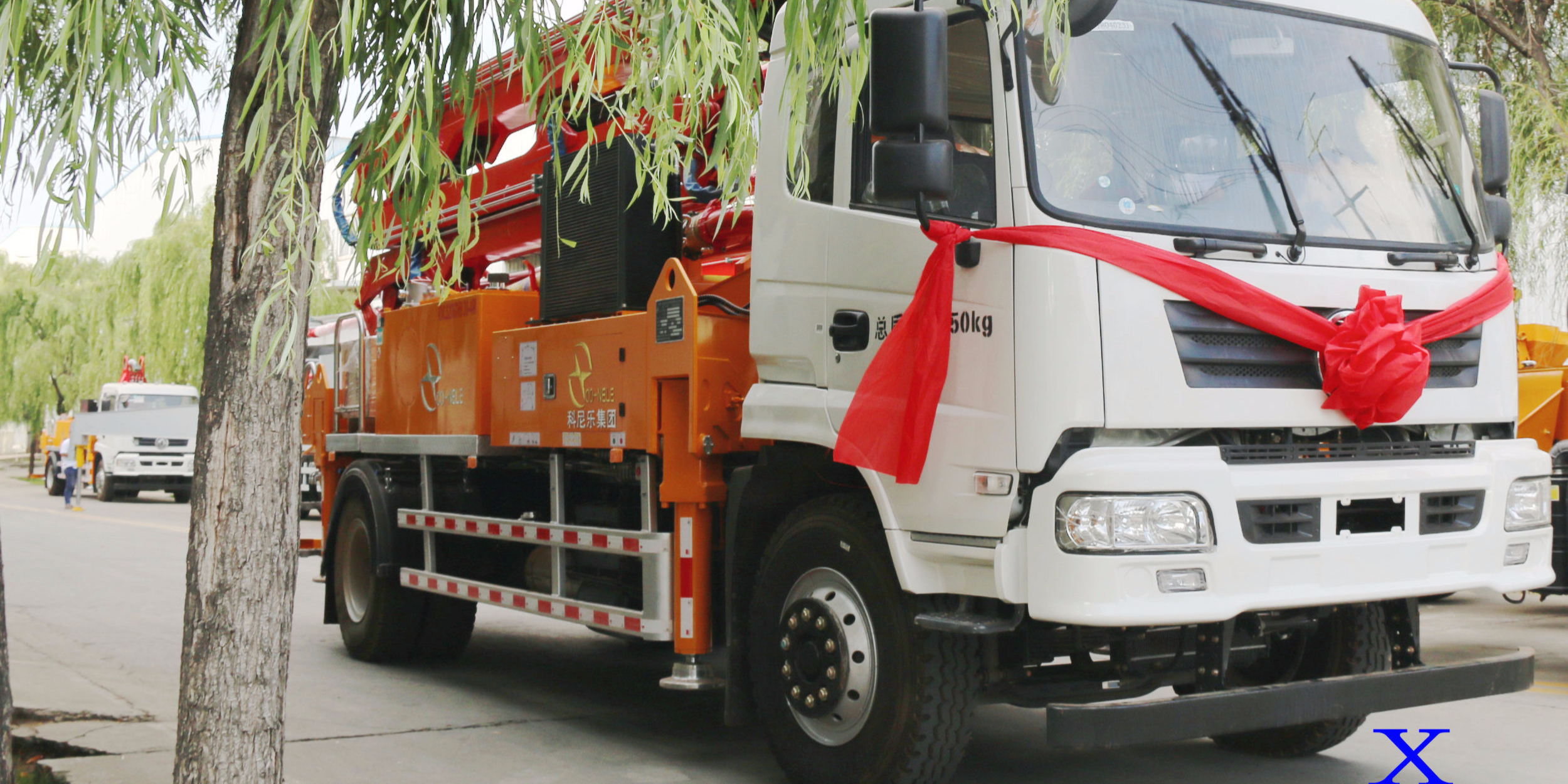 小型泵車車胎發(fā)生故障不要急，科尼樂教你輕松解決