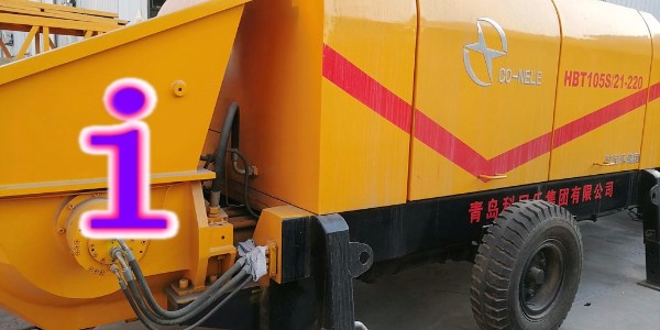 混凝土泵的氣洗需要配備空氣壓縮機(jī)，水洗需要打開(kāi)錐管進(jìn)行操作