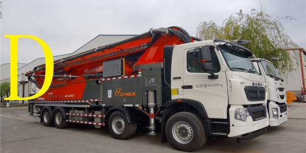 一臺(tái)泵車是如何將水泥泵送上去的？